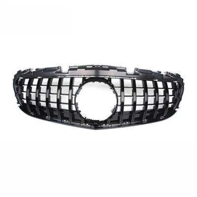 >16-20 Para Benz Clase SLC R172 Convertible Negro Brillante Parrilla Delantera Estilo GT Foto 1 de 4