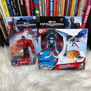 JUEGO MARVEL AVENGERS CAPITÁN AMÉRICA BRAVE NEW WORLD RED HULK - Imagen 1 de 11
