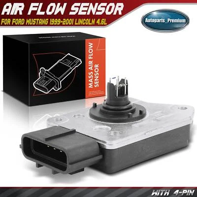 Nuevo sensor de flujo de masa de aire para Ford Mustang 1999-2001 Lincoln Continental V8 4,6 L Foto 1 de 4