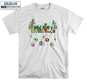 Feliz Navidad Cabeza Mickey Camiseta Regalo Sudadera con Capucha Camiseta Hombres Mujeres Unisex E111 - Imagen 1 de 5