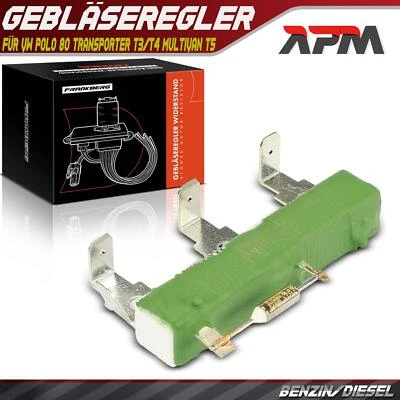 Resistenza Soffiatore Soffiatore Abitacolo per VW Polo Transporter T3/T4 Multivan T5 - Immagine 1 di 4