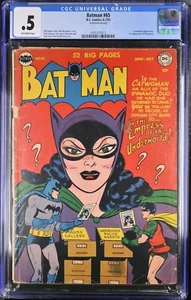 1951 Batman 65 CGC 0.5. Classic Catwoman Cover. RARE! - Picture 1 of 2