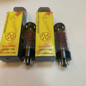 JJ EL34 Matched Tube Pair Nos Tested - Picture 1 of 4