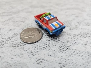 Micro Machines Datsun Off-Road Pickup Truck Goodyear Shell #79 Blue Orange White - Picture 1 of 5
