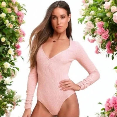Body acanalado manga ballet Intimately Free People en color malva talla M Foto 1 de 4