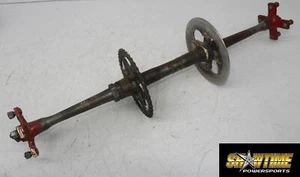 04-08 SUZUKI QUADSPORT Z400 LTZ400 2X4 REAR AXLE WHEEL PIVOT BOLT AXEL HUBS - Picture 1 of 15