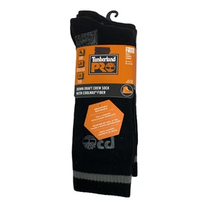 Timberland Pro Down Draft Crew Länge Stiefelsocken 2er-Pack Größe 9-12 - Bild 1 von 2