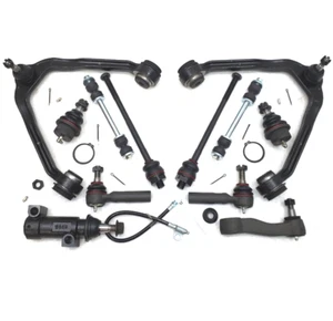Lifetime Ball Joint Control Arm Idler Arm Tie Rod End Kit 99-07 Chevy GMC 1500 - Picture 1 of 9