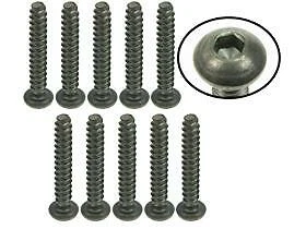 3Racing M3 x 18 Titanium Button Head Hex Socket - Self Tapping (10 Pcs) - Image 1 of 1