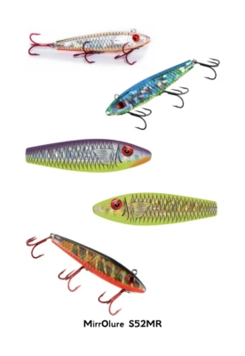 Señuelo de pesca de fregadero lento - L&S MirrOlure Serie III S52MR 9 cm hundimiento Twitchbait Foto 1 de 4