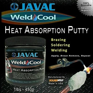 Javac Weld Cool Heat Absorption Putty for Welding, Brazing, etc 1lb P/N:JAVPLHB1 - Picture 1 of 3