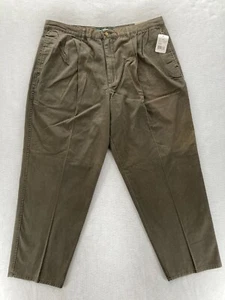 Vintage Beverly Hills Polo Club Duplex Chino Pants Mens 42x30 Relaxed Fit Breen - Picture 1 of 14