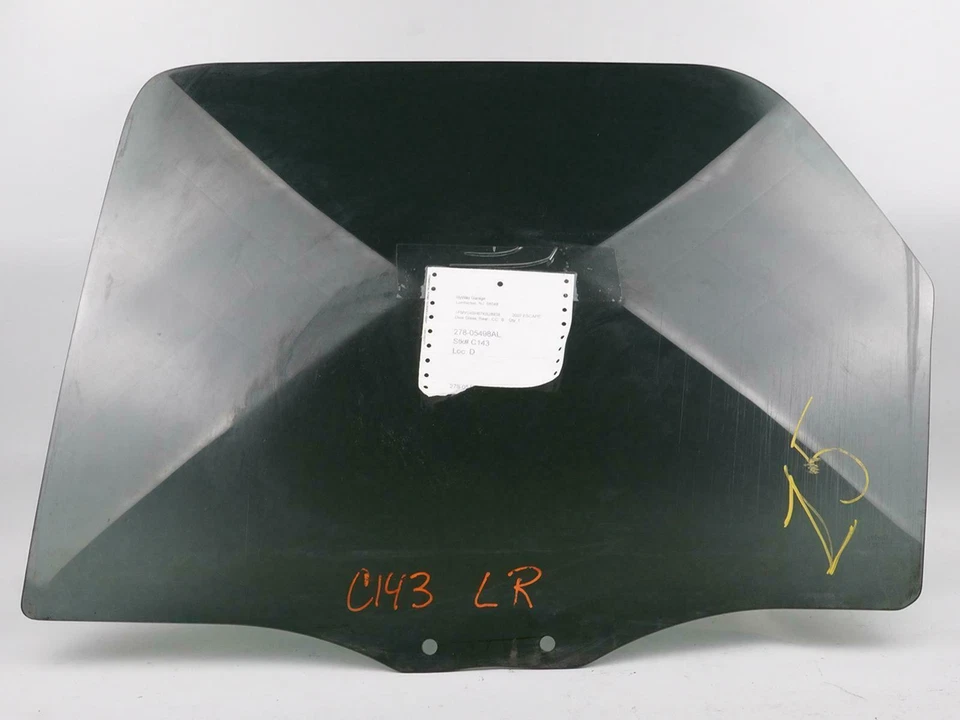 2001 - 2007 Ford Escape Glass Window Tinted Door Driver Left Side Rear Lh Oem - Image 1 of 4