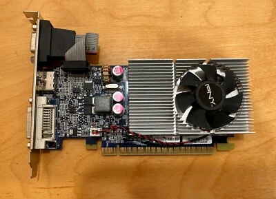 VCGGT4301XPB PNY NVIDIA GEFORCE GT 430 1GB DDR3 PCIE VIDEO CARD - NOT WORKING - Image 1 of 3