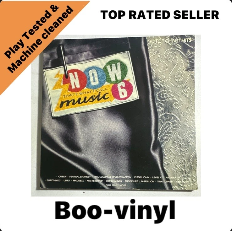 Now Thats What I Call Music 6 Various Artists Double Lp Records VG+ / VG+ - Image 1 of 4