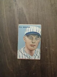 1933 GOUDEY 94 BILL WALKER  rookie ST. LOUIS CARDINALS Poor  - Picture 1 of 3
