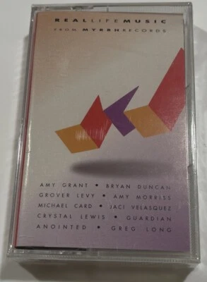 PROMO SEALED “Real Life Music” 1996 Myrrh Cassette w/Amy Grant/Jaci Velasquez….! - Image 1 of 3