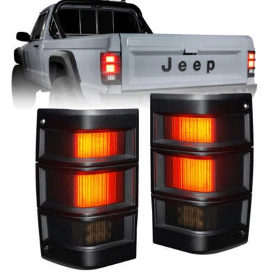 Luzes traseiras LED ORACLE Lighting Jeep Comanche MJ - Lente colorida - Imagem 1 de 2