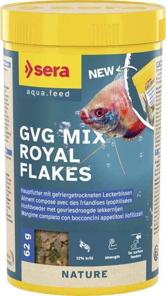 Sera Fischfutter GVG Mix Royal Flakes 250 ml  Flocken - Bild 1 von 1