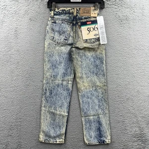 Vintage Herren Levi’s Strauss 506 23 x 24 gerades Bein Jeans Dead Stock Tags USA - Bild 1 von 10
