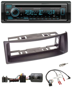 Kenwood Lenkrad Bluetooth DAB USB CD Autoradio für Renault Megane 1996-2000 Scen - Bild 1 von 4