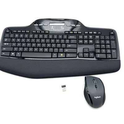 Logitech MK710 Wireless Keyboard & M705 Marathon Mouse Combo w/ USB Receiver - Image 1 of 4