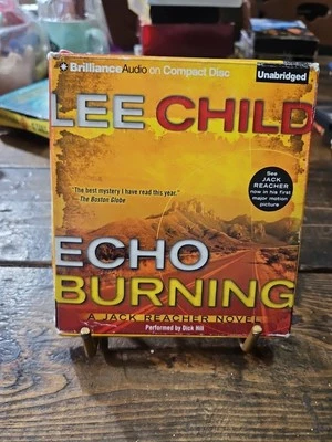 Echo Burning by Lee Child (2013, Compact Disc) - Image 1 of 4
