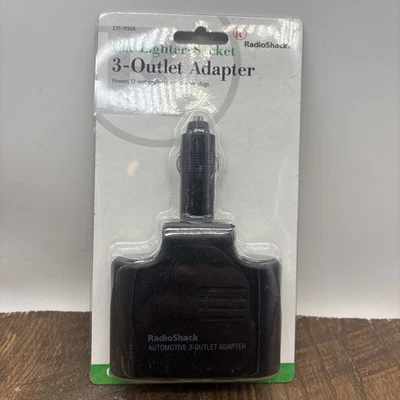 Radio Shack 3-Outlet Car Plug Adapter- 10A-12VDC - Image 1 of 3
