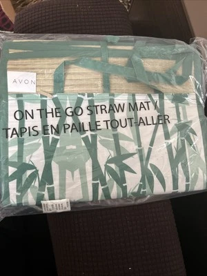 Avon On-The-Go Roll-Up Straw Mat - Image 1 of 2
