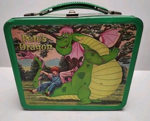 Vintage Pete's Dragon Metal Lunch Box No Thermos See Pics Disney Minor Wear - Picture 1 of 16
