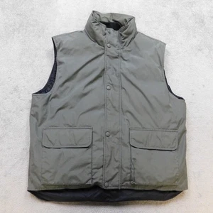 Chaleco de Plumón de Ganso del Norte STAINS Cabelas Premier Talla XL Alto Verde Bolsillos Pesados - Imagen 1 de 14