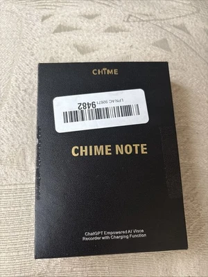 Chime Note Pro - ChatGPT AI Voice Recorder Transcriber OBS-L1 Space Grey - Image 1 of 2
