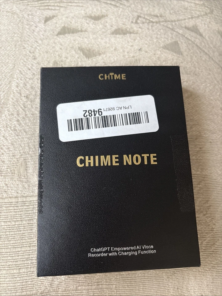 Chime Note Pro - ChatGPT AI Voice Recorder Transcriber OBS-L1 Space Grey - Image 1 of 2