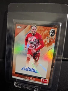 LUCAS HÖLER 09/10 Autograph Topps Stars of the Season 2023-24 SC Freiburg - Picture 1 of 2