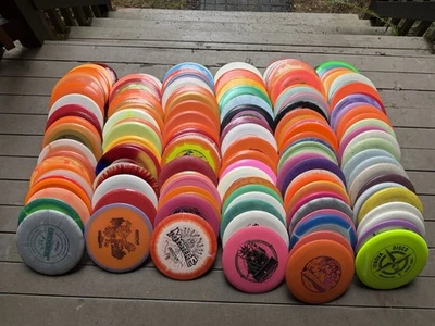 Disc Golf Lot 140 Discs Innova Discraft Condition Varies Rare Discs - Image 1 of 4