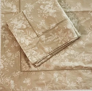 2 Williams Sonoma Chambers Floral STANDARD Shams ITALY Embroidered Cotton Home - Bild 1 von 4