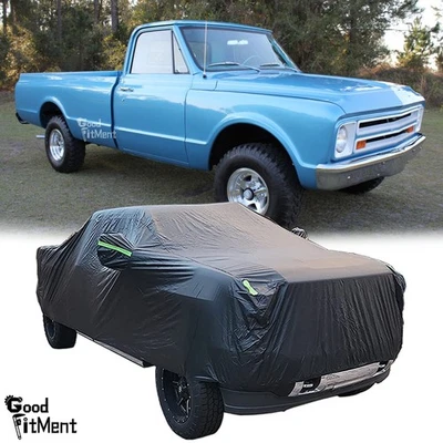 Cubierta de coche para camioneta Chevy C30 C20 C10 exterior polvo impermeable todo tipo de clima Foto 1 de 4