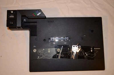 IBM/Lenovo Thinkpad Docking Station Type 2504 with locking keys. - Image 1 of 4