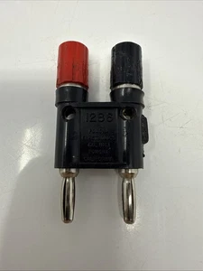 Pomona Electronics 1286 Doble Banana Plug a Poste de Encuadernación! - Imagen 1 de 2