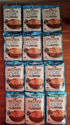 Wellness CORE Atún Comida Húmeda para Gatos Bolsas Sin Granos Paquete de 12 Proteínas Rico 1.75oz Foto 1 de 2