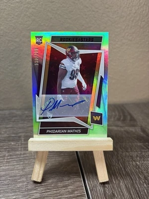 2022 Panini Rookies & Stars -Phidarian Mathis #198 Signatures /299 (AUTO/RC) - Image 1 of 4