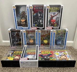 Funko Pop! Cubiertas de cómic de Marvel Wolverine Spider-Man Venom Moon Knight TÚ ELIGES - Imagen 1 de 23