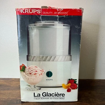Heladera Krups La Glaciere vintage 1 cuarto modelo 337 nuevo stock antiguo 1994 Foto 1 de 4