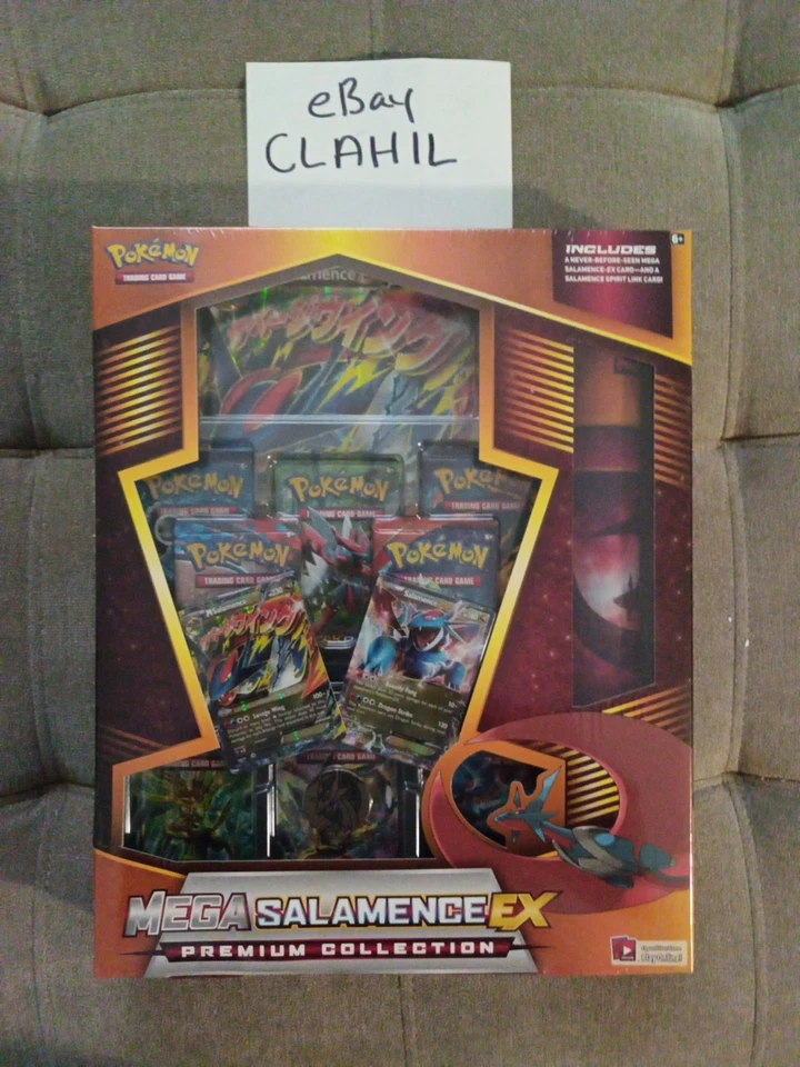 Pokemon TCG: Mega Salamence-EX Premium Collection - FACTORY SEALED - Image 1 of 4