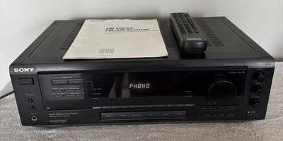 Sony STR-D450Z AM FM Stereo Receiver Audio Video Home Surround Sound Powers On - Image 1 of 4