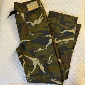 Thereabout Jungen Camouflage Utility Jogginghose Olivgrün Braun Grau Neu mit Etikett - Bild 1 von 6