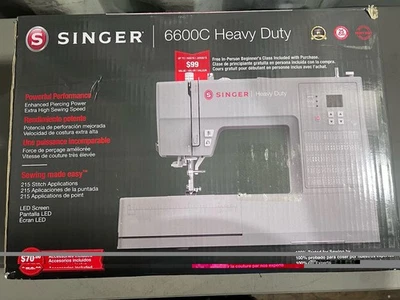 Singer 6600C Heavy Duty Computerized Sewing Machine - New In Box! - Image 1 of 3