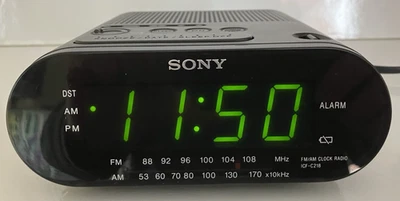 Sony Dream Machine ICF-C218 AM/FM Juego Automático de Hora Reloj Radio Foto 1 de 4