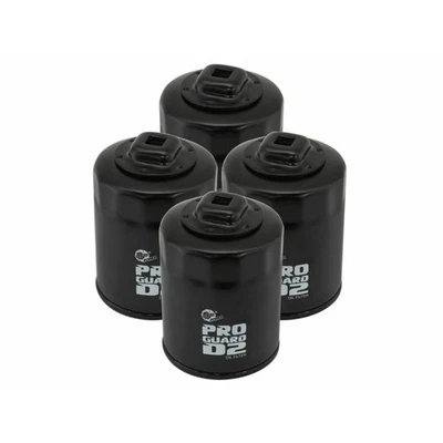 aFe For Nissan Titan 2004-2011 Pro Guard D2 Oil Filter | 4 Pack | 44-LF016-MB - Image 1 of 4