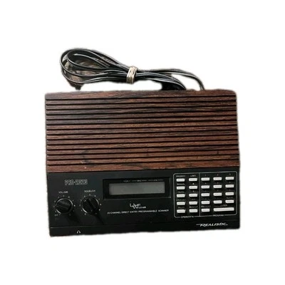 Vintage Realistic Programmable Scanner PRO-2023 No Antenna, Pre-Owned Tested  - Image 1 of 2